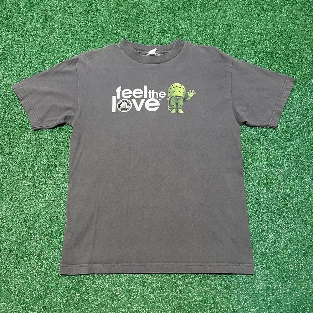 Vintage Crocs Promo Feel The Love T Shirt Size Medium Y2K
